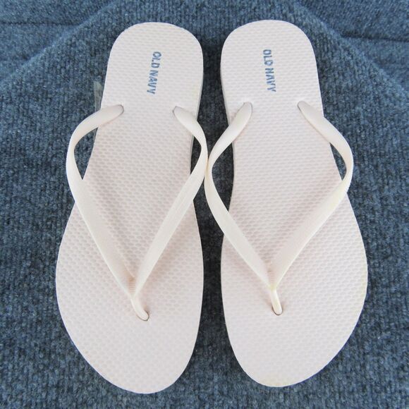 Old Navy‎ Women Flip Flop Sandal Shoes Pink Synthetic Size 9 Medium - Picture 3 of 8